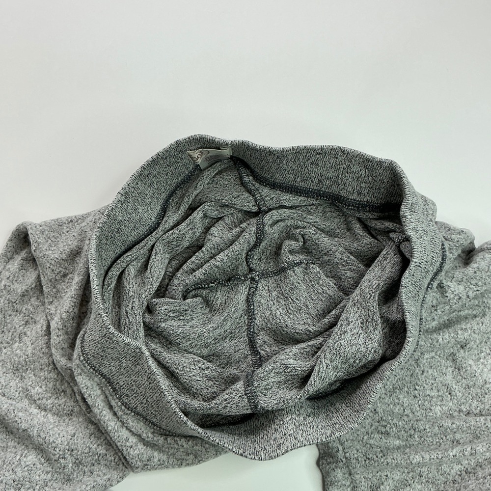 SO Gray Jogger Sweatpants Women Large Heathered Soft Knit Lounge Pants - Picture 11 of 15